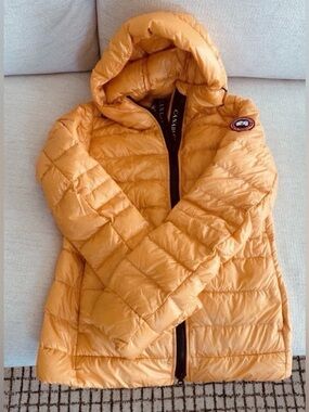 Orange Canada Goose Cypress Puffer Coat #wintercoat Women’s Size M